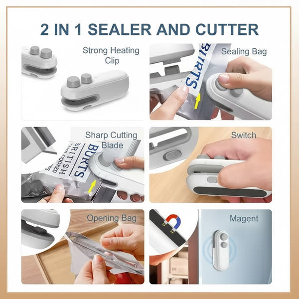 SnapSeal Portable Heat Sealer