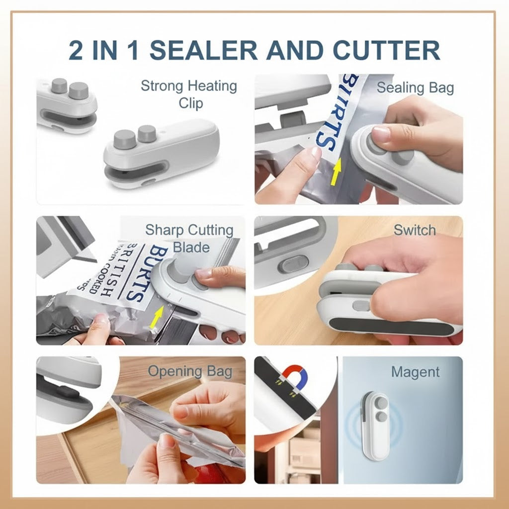 SnapSeal Portable Heat Sealer