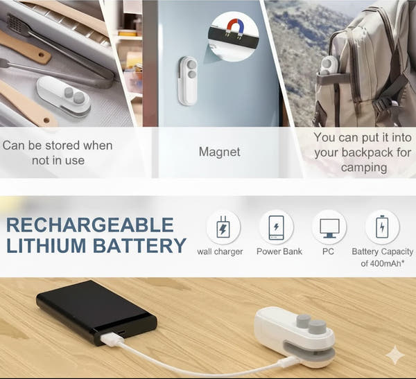 SnapSeal Portable Heat Sealer